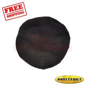 Smi773535 Smittybilt L442337 Spare Tire Cover Black Diamond Fabric
