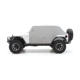 Mlx-smb1060-cl360a50 Smittybilt For Jeep Wrangler 1990 1991 Cab Cover Gray With Door Flaps Water-resistant