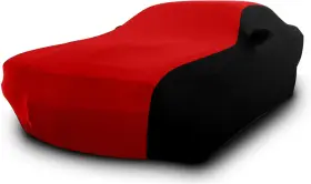 Jl00654 Sportuli Indoor Car Cover Replace For 2010-2025 Chevy Camaro Black Red