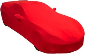Sr1 Performance 27176400 C7 Corvette Car Cover Custom Fit Ultraguard Stretch Satin For 14-19 Stingray Red