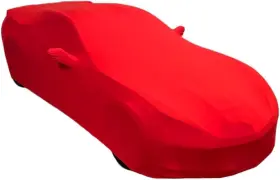 27176400 Sr1 Performance C7 Corvette Car Cover Custom Fit Ultraguard Stretch Satin For 14-19 Stingray Red