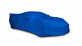 Sr1 Performance 4717540 2020-2024 C8 Corvette Ultraguard Stretch Satin Indoor Car Cover Blue