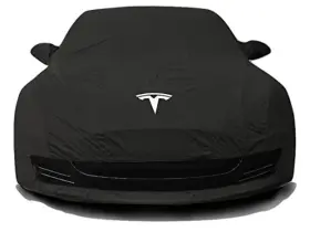 Sr1 Performance 810095873683 2017-2023 Tesla Model 3 Ultraguard Stretch Satin Indoor Car Cover - Black