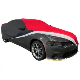 Ch1000 Sr1 Performance 2005-2022 Dodge Charger Indoor And Outdoor Car Cover Red/black - Clearance