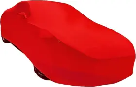 Jg1000 Sr1 Performance Jaguar F-type Car Cover Ultraguard Stretch Satin Custom Fit For 2010-2024 Red