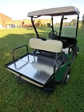 Sfrx01 Steeleng Ezgo Rxv Golf Cart Rear Seat Kit - Stone/beige Matches Factory Front Seats