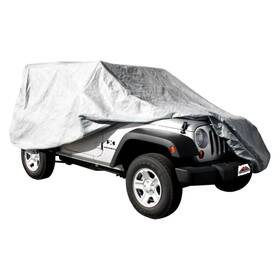 Steinjager J0052571 For Jeep Wrangler 2018-2024 Gray Car Cover