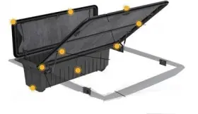 R265010 Stowe Cargo Fits For Ram 1500 6 4 Bed Kit