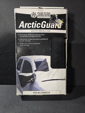 Subzero Heavy-duty Windshield Cover 1230175029 Arctic Guard Heavy-duty Snow Ice Fit All Vehicles