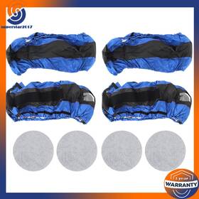 Switch-supplier Ss595420hr Oxford Cloth Tyre Cases And Bags Blue With Black Handle 600d Package Of 4