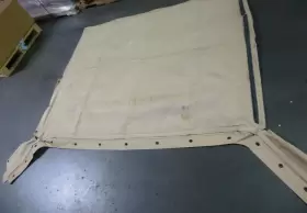 2540-01-330-6177 Tacom 12340676-11 Humvee M998 Four Man Crew Soft Top Tan Damage