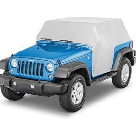 Tactik 11081-5001 Multi-layer Cab Cover With Door Flaps - Fits Jeep Wrangler Jk 2-dr 07/18