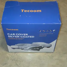 3xxl Tecoom 753936186187 Car Cover Silver Coated 191 Inch -200 Sedan
