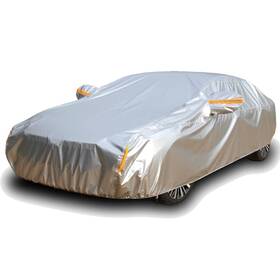 Tecoom Hd3xxl Heavy Duty Multiple Layers Car Cover All Weather Waterproof Windproof Reflect
