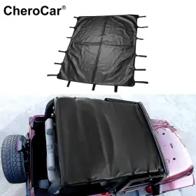 Tesin012026051935 Tesin Rear Trunk /roof Top Cover Shield For Jeep Wrangler Tj Jk Jl 1997-2025 Accessory