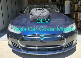 1017723-00-a Tesla Model S - Oem Indoor Car Cover Black Compatible With All S/plaid
