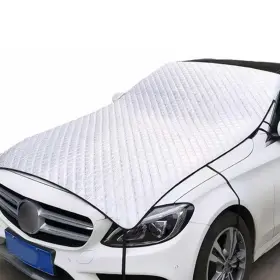 Teympn3 Teybouk Waterproof Car Hood Cover All Seasons Foldable Windshield Protector Shield