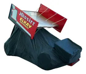 Tip5450 Ti22 Performance Gclw Sprint Car Cover Black Fits Wing And Nw