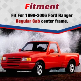 C1380 Tiewards C1379/c1380 2pcs Center Frame Section For 98-06 Ford Ranger Reg/extended Cab Zinc-coated