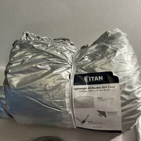 Titan Performance 313045278205 Lightweight All-weather Suv Cover Compact 187 Inch L 76 W 56 H