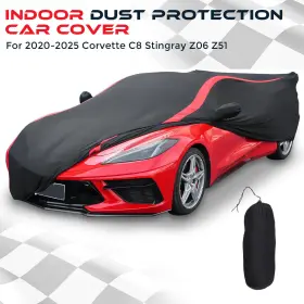 To-c1508 Tixo Indoor Dust Protection Car Cover For Corvette C8 Stingray Z51 Z06 2020-2025 New