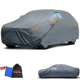 Tozaroa Totmpeg04-3xxl-09 Universal Waterproof Heavyduty Car Cover For All Weather Sedan Protection
