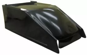 Scbw0002blk Triple X Race Components Sprint Car Hood Black