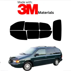 1267362 Trueline Automotive Precut Window Tint Kit For Ford Windstar 95-98 Color Stable Ceramic Made With 3m