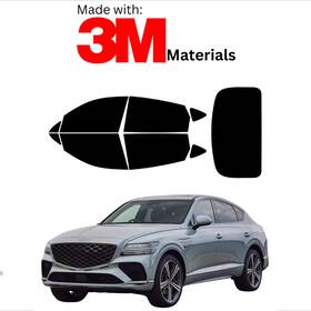 Trueline Automotive 1267365 Precut Window Tint For Genesis Gv80 Coupe 2025 Color Stable Ceramic Made With 3m