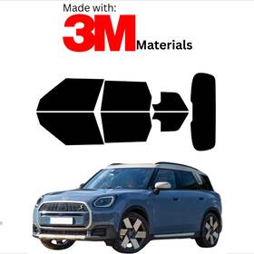 Trueline Automotive 1267530 Precut Window Tint For Mini Countryman Suv 2025 Stable Ceramic Made With 3m