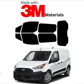 1267627 Trueline Automotive Precut Window Tint For Ford Transit Connect Mini Van 14-23 Color Stable Ceramic