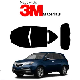 1548116 Trueline Automotive Precut Window Tint Kit For Acura Mdx Suv 07-13 Color Stable Ceramic Made With 3m