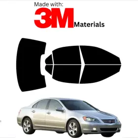 1548125 Trueline Automotive Precut Window Tint For Acura Rl Sedan 05-08 Color Stable Ceramic Made With 3m