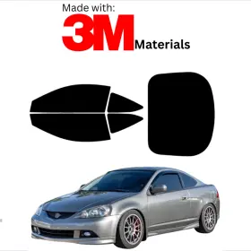 1548128 Trueline Automotive Precut Window Tint For Acura Rsx Coupe 02-06 Color Stable Ceramic Made With 3m