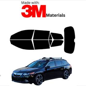 Trueline Automotive 1548136 Precut Window Tint For Acura Tsx Wagon 11-14 Color Stable Ceramic Made With 3m