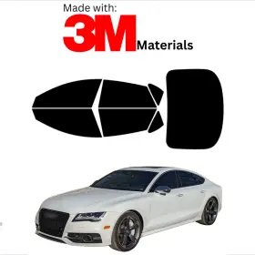 1548244 Trueline Automotive Precut Window Tint Kit For Audi S7 11-19 Color Stable Ceramic Made With 3m