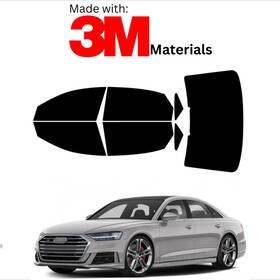 Trueline Automotive 1548246 Precut Window Tint Kit For Audi S8 Lsedan 20 Color Stable Ceramic Made With 3m