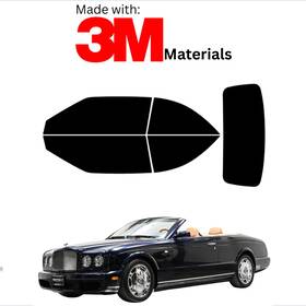 Trueline Automotive 1548258 Precut Window Tint For Bently Azure Convertible 06-10 Color Stable Ceramic