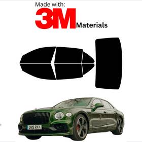 Trueline Automotive 1548269 Precut Window Tint For Bently Flying Spur 19-23 Color Stable Ceramic