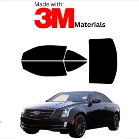 1548424 Trueline Automotive Precut Window Tint For Cadillac Atscoupe 15-19 Color Stable Ceramic Made With 3m