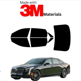 Sedan-16-20 Trueline Automotive 1548429 Precut Window Tint For Cadillac Ct6 Stable Ceramic Made With 3m