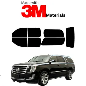1548450 Trueline Automotive Precut Window Tint For Cadillac Escalade Esv Suv 07-14 Ceramic Made With 3m