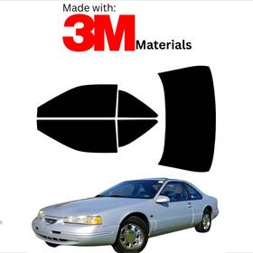 Trueline Automotive 95734675 Precut Window Tint For Ford Thunderbird 90-97 Color Stable Ceramic Made With 3m