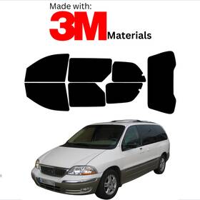 Trueline Automotive 95734678 Precut Window Tint Kit For Ford Windstar 03 Color Stable Ceramic Made With 3m