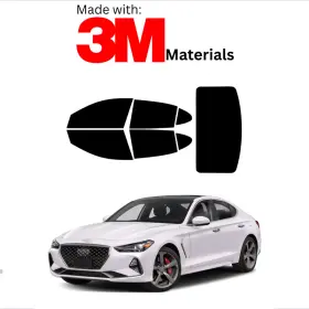95734679 Trueline Automotive Precut Window Tint For Genesis G70 Sedan 19-21color Stable Ceramic Made With 3m