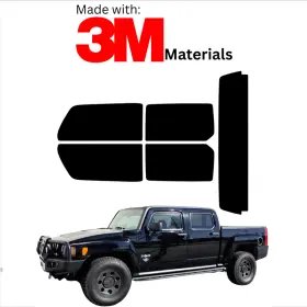 95734788 Trueline Automotive Precut Window Tint Kit For Hummer H3t 09-10 Color Stable Ceramic Made With 3m