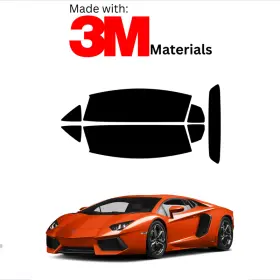 95734984 Trueline Automotive Precut Window Tint For Lamborghini Aventador 12-16 Stable Ceramic Made With 3m