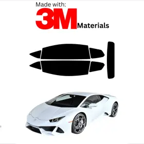 95734986 Trueline Automotive Precut Window Tint For Lamborghini Huracan 16-21 Stable Ceramic Made With 3m