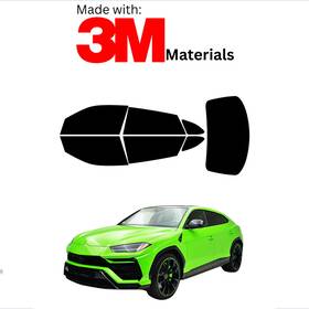 Trueline Automotive 95734987 Precut Window Tint For Lamborghini Urus 19-23 Stable Ceramic Made With 3m