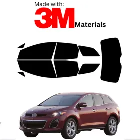 95735083 Trueline Automotive Precut Window Tint For Mazda Cx 7 Suv 07-12 Color Stable Ceramic Made With 3m